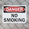 Signmission No Smoking Danger Sign, Plastic, 10in W x 7in L, 2PK OS-2PACK-DS-P-710-L-19452 - alternate 3